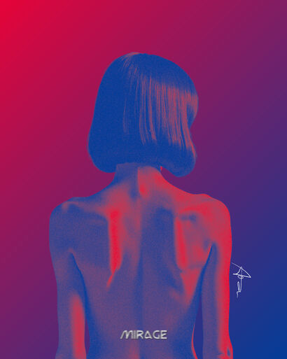 Mirage-02 - a Digital Art Artowrk by Ots  Adrien